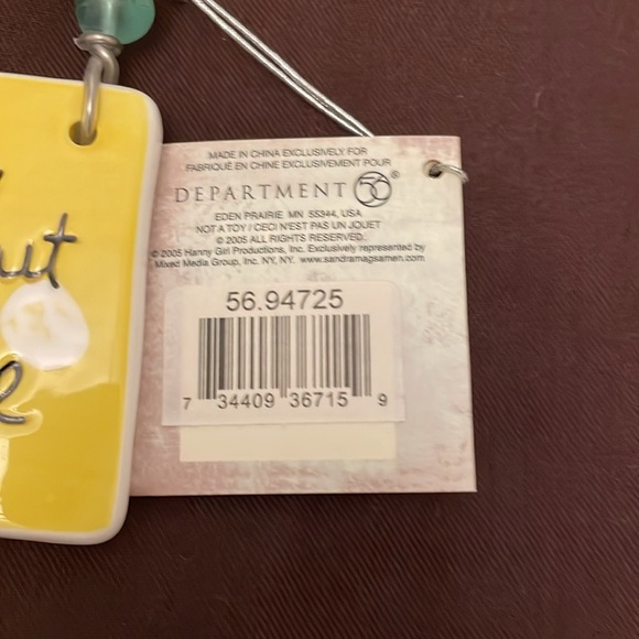 Department 56 Sandra Magsamen Ceramic Wall Plaque - Picture 5 of 8